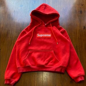 Supreme Red Hoodie